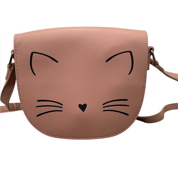 Cute Pink Cat Face Purse - Picture 2 of 8